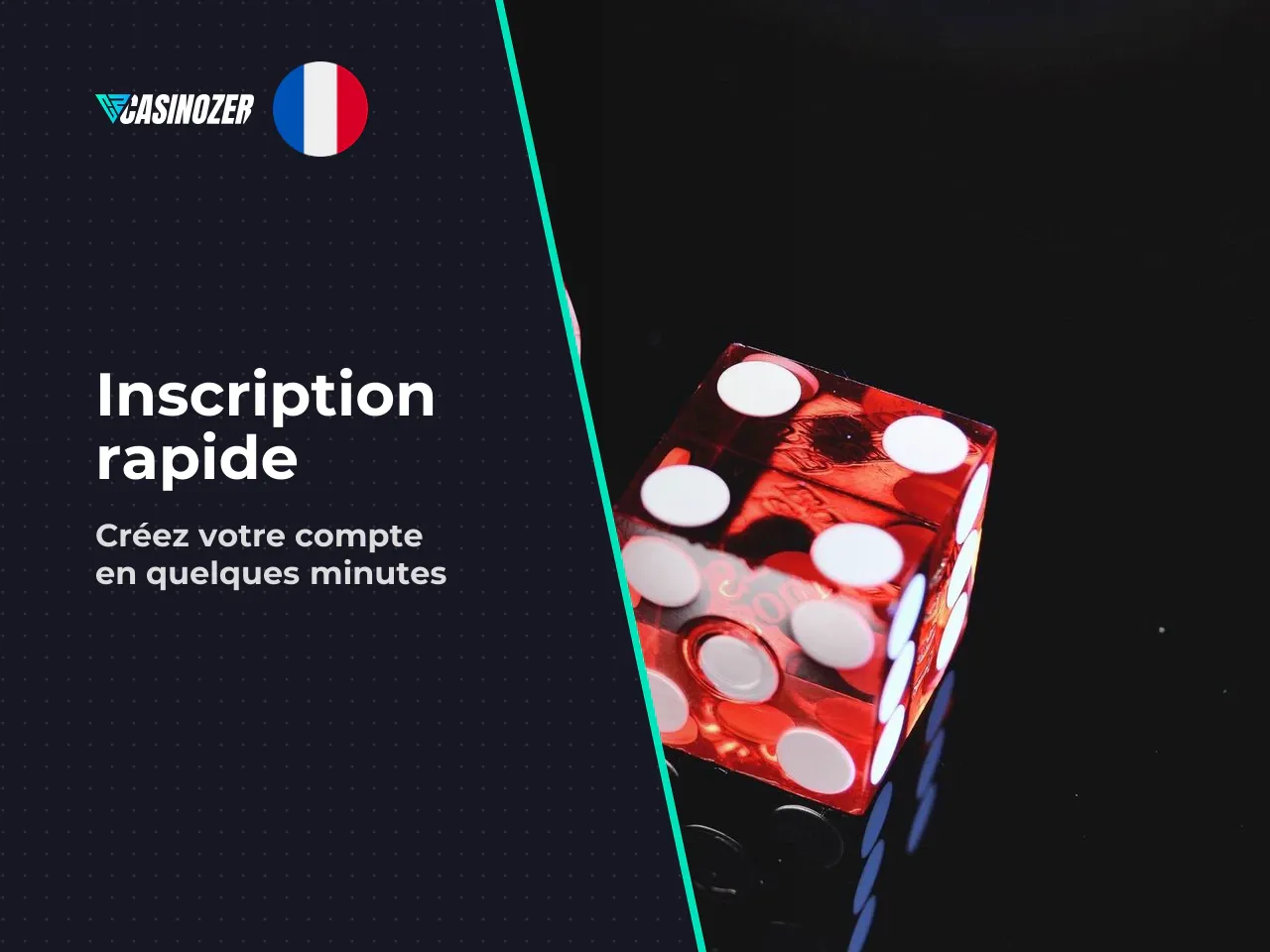 Inscription Casinozer, compte et accès sur