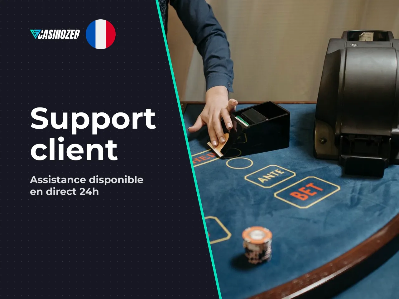 Contacter le service client Casinozer. Le