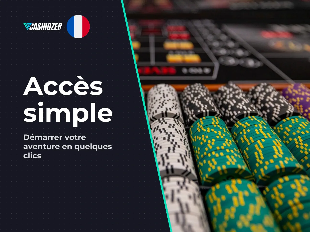 SCHÉMA Parcours utilisateur sur Casinozer Étape